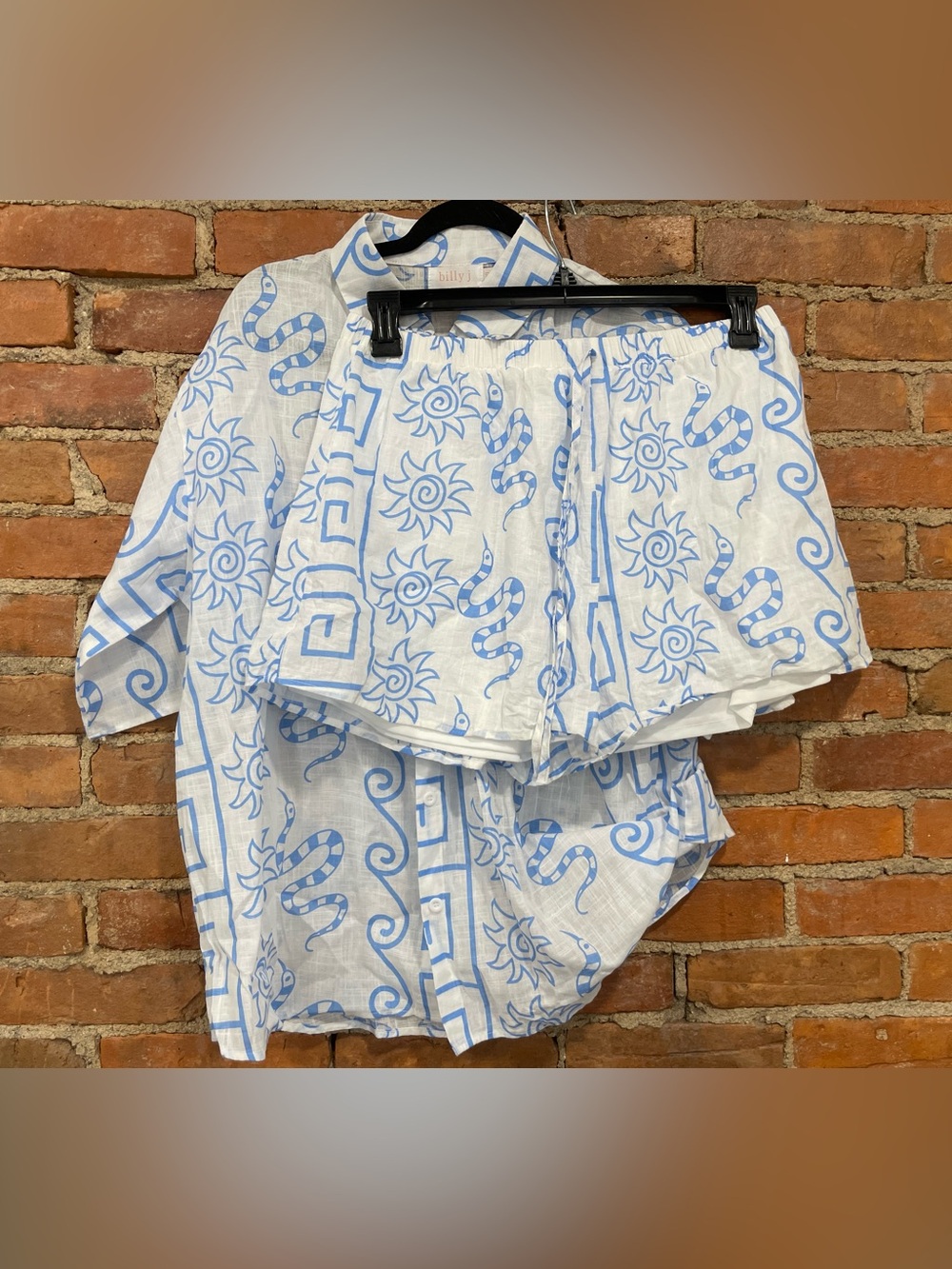 Billy J Women’s two piece set | XL | 100% cotton